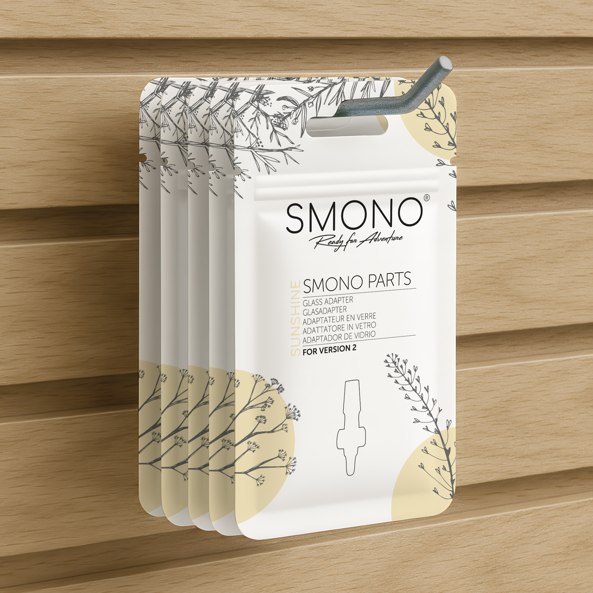 Smono sunshine: Adattatore per vetro - immagine 4