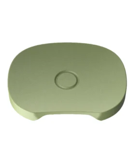 Boccaglio piatto Flow – Greenstone 2 pezzi