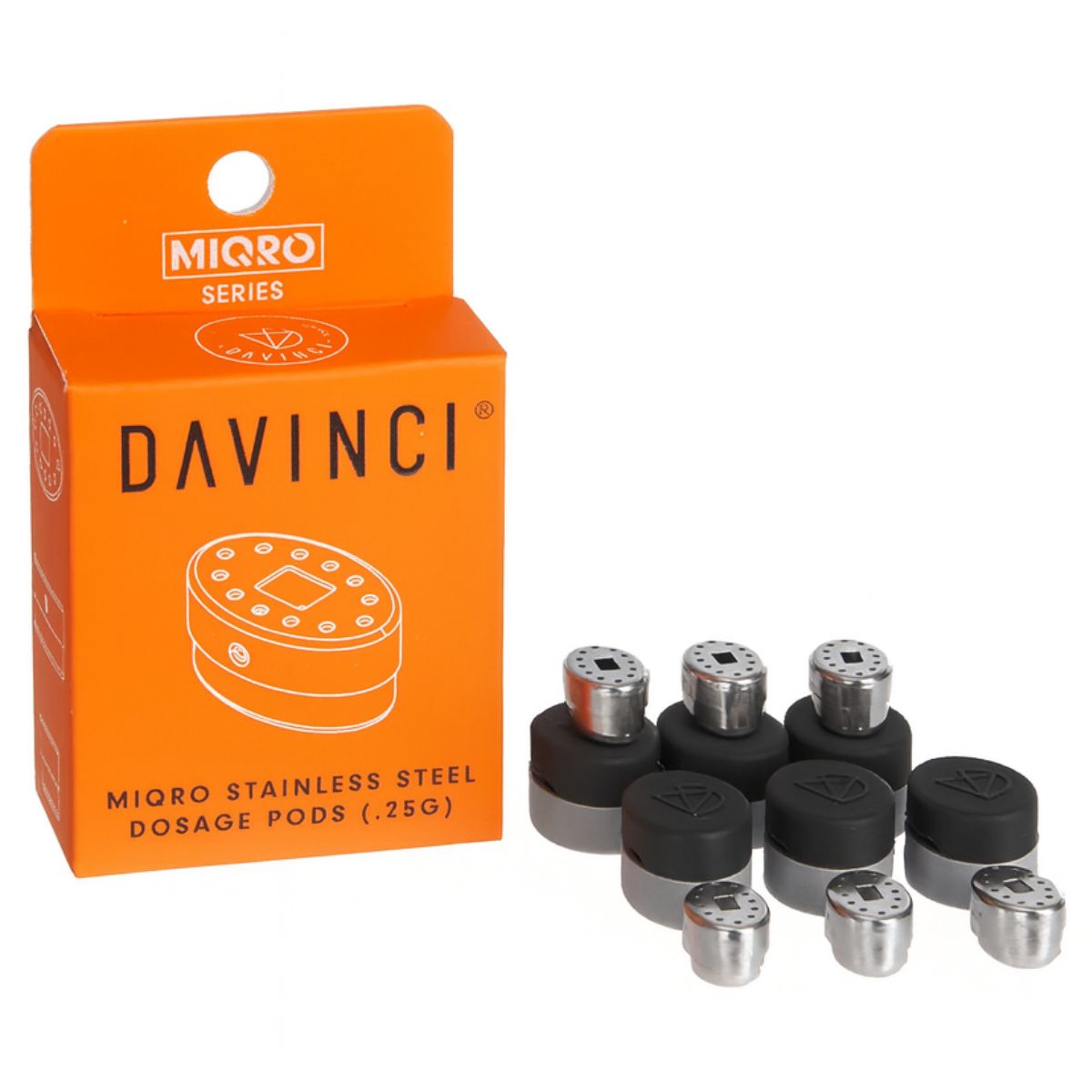 Davinci MIQRO Dosage Pods Stainless Steel